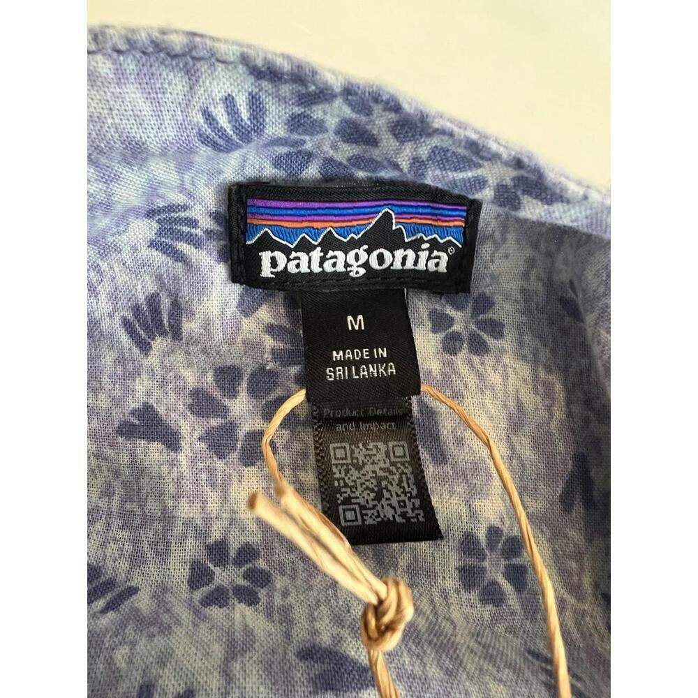 $129 Patagonia Garden Island Dress Womens Medium Floral Sundress - Picture 9 of 9